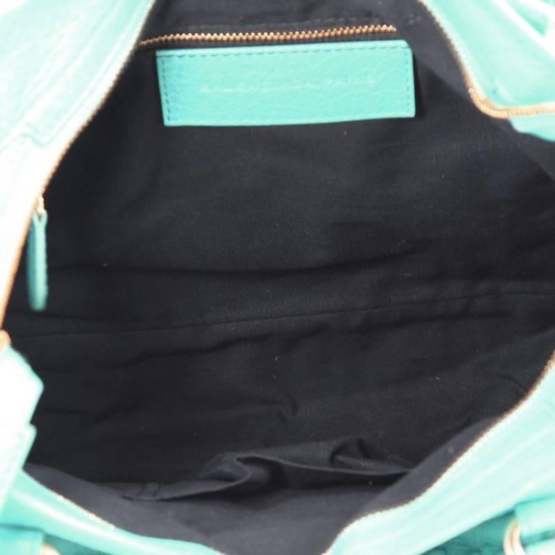 Balenciaga Town Giant Studs Handbag Leather  1