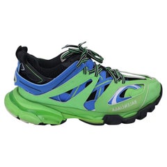 Baskets de sport Balenciaga « Track » en polyuréthane vert