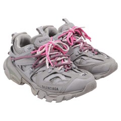 Baskets Track Trail de Balenciaga en polyuréthane gris