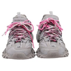 Baskets Track Trail de Balenciaga en polyuréthane gris