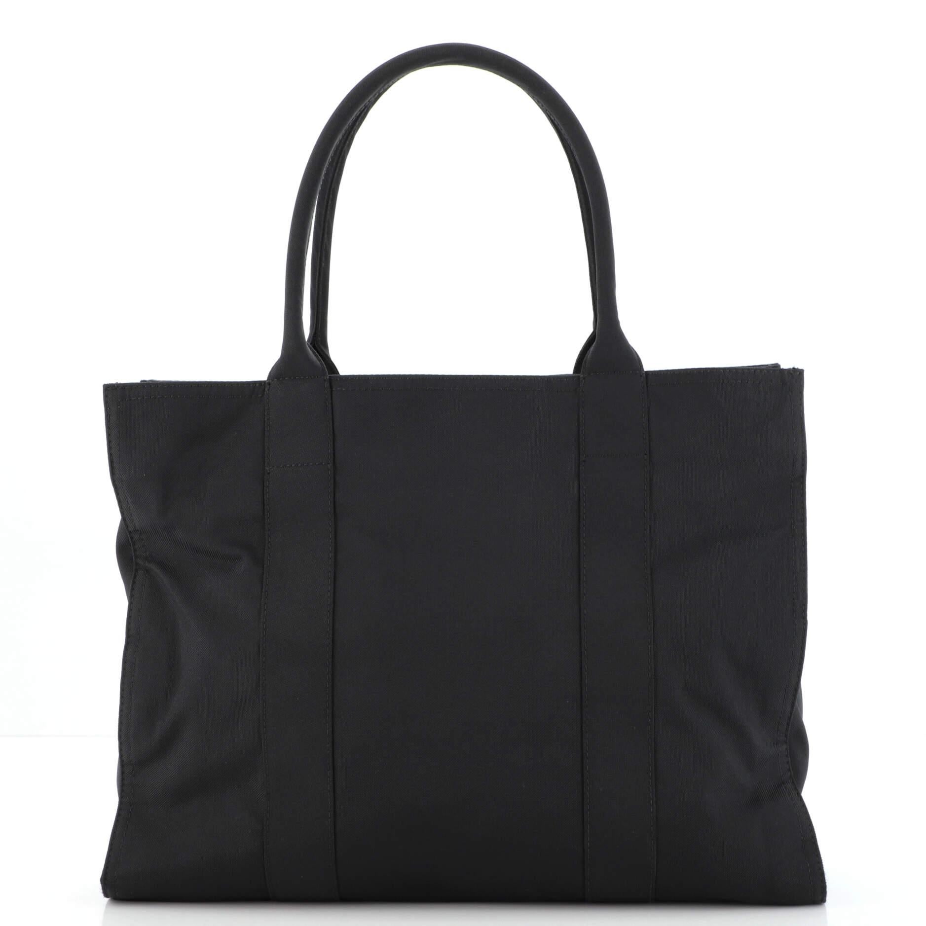 Balenciaga Trade East-West Tote Printed Canvas Large In Good Condition In NY, NY