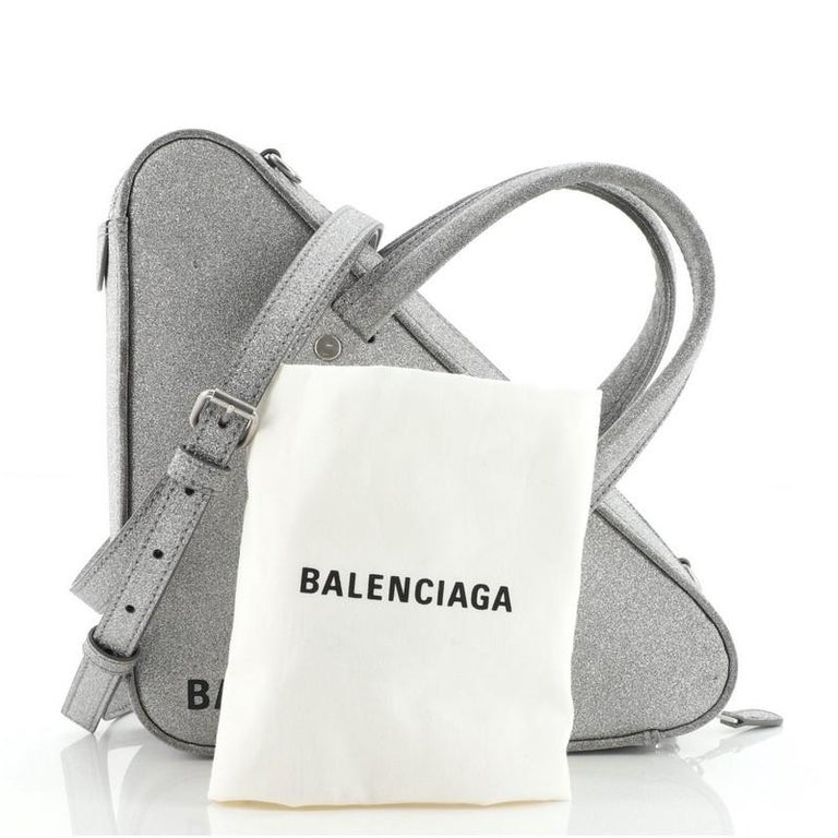 balenciaga glitter purse