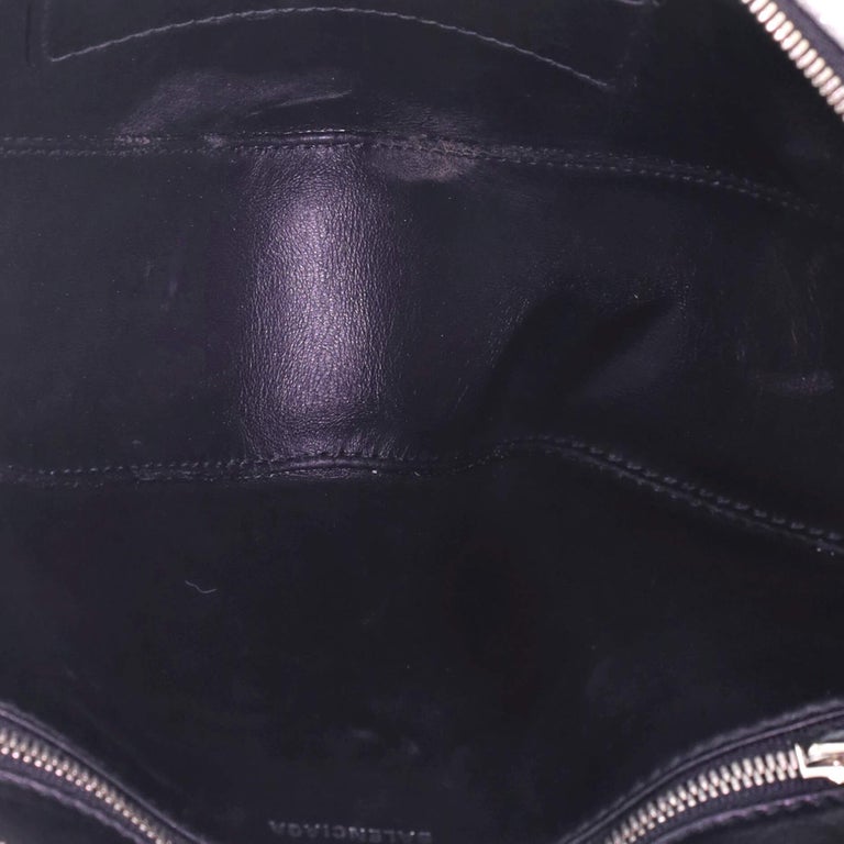 balenciaga triangle glitter bag