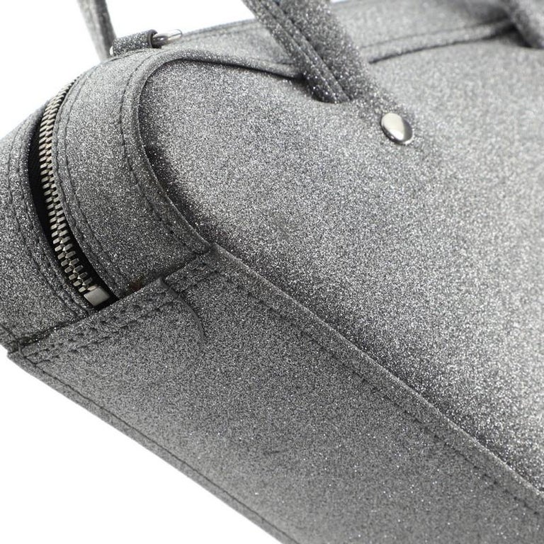 balenciaga triangle glitter bag