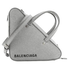 Balenciaga Triangle Duffle Bag Glitter XS