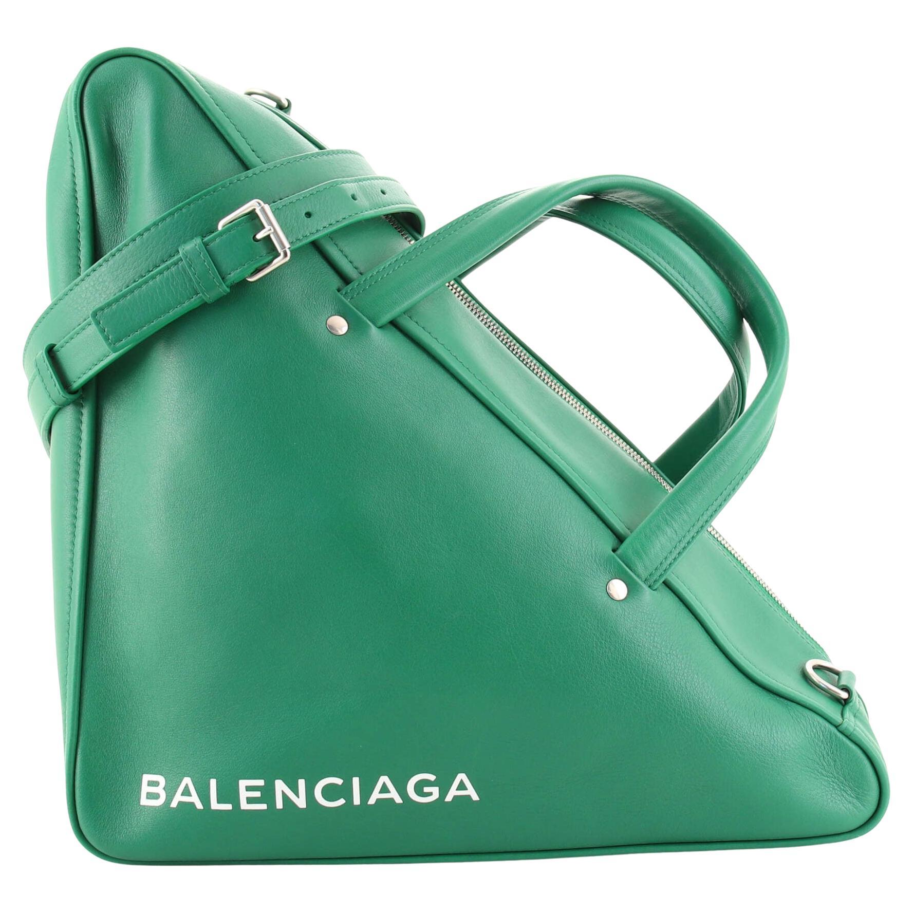 Balenciaga Triangle Duffle Bag Leather Medium