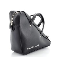 Duffle Bag aus Leder von Balenciaga Triangle