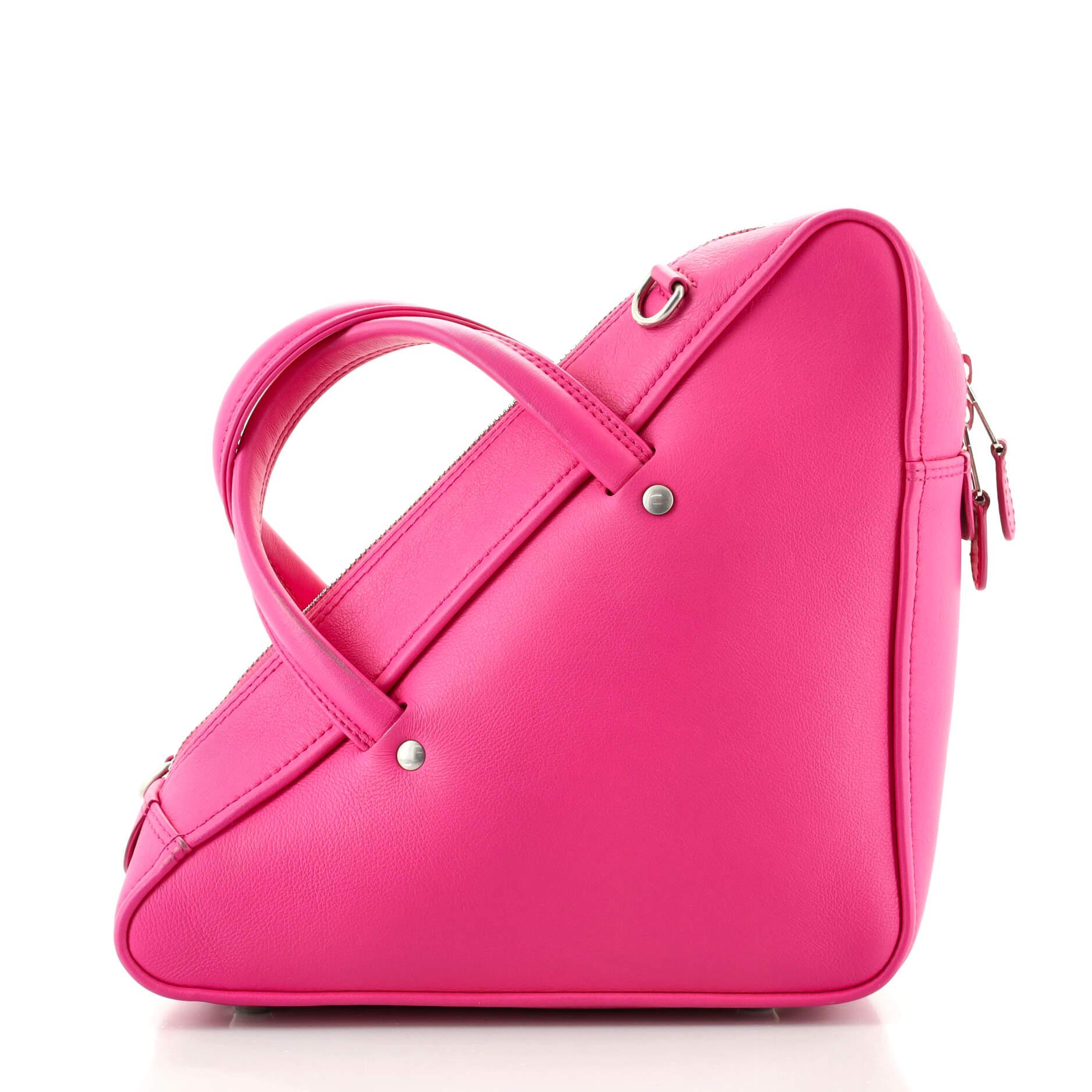 hot pink balenciaga bag