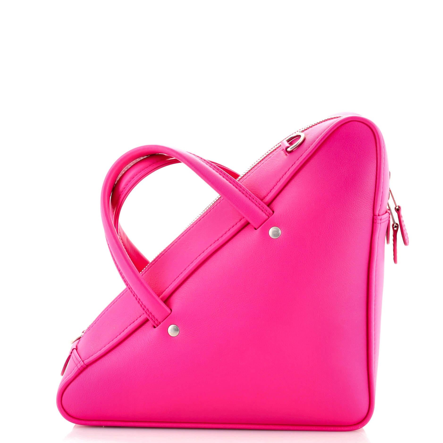 Balenciaga triangle bag pink clearance