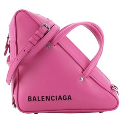 Balenciaga Triangle Duffle Bag Leather Small