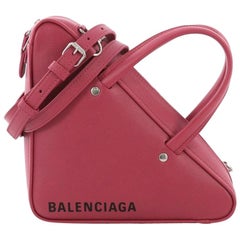 Balenciaga Triangle Duffle Bag Leather Small
