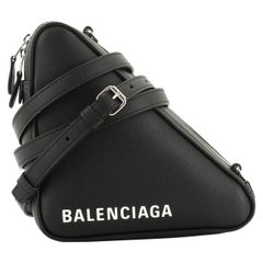 Balenciaga Triangle Duffle Bag Leather Small