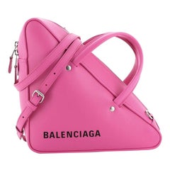 Balenciaga Triangle Duffle Bag Leather Small