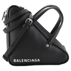 Balenciaga Triangle Duffle Bag Leather Small