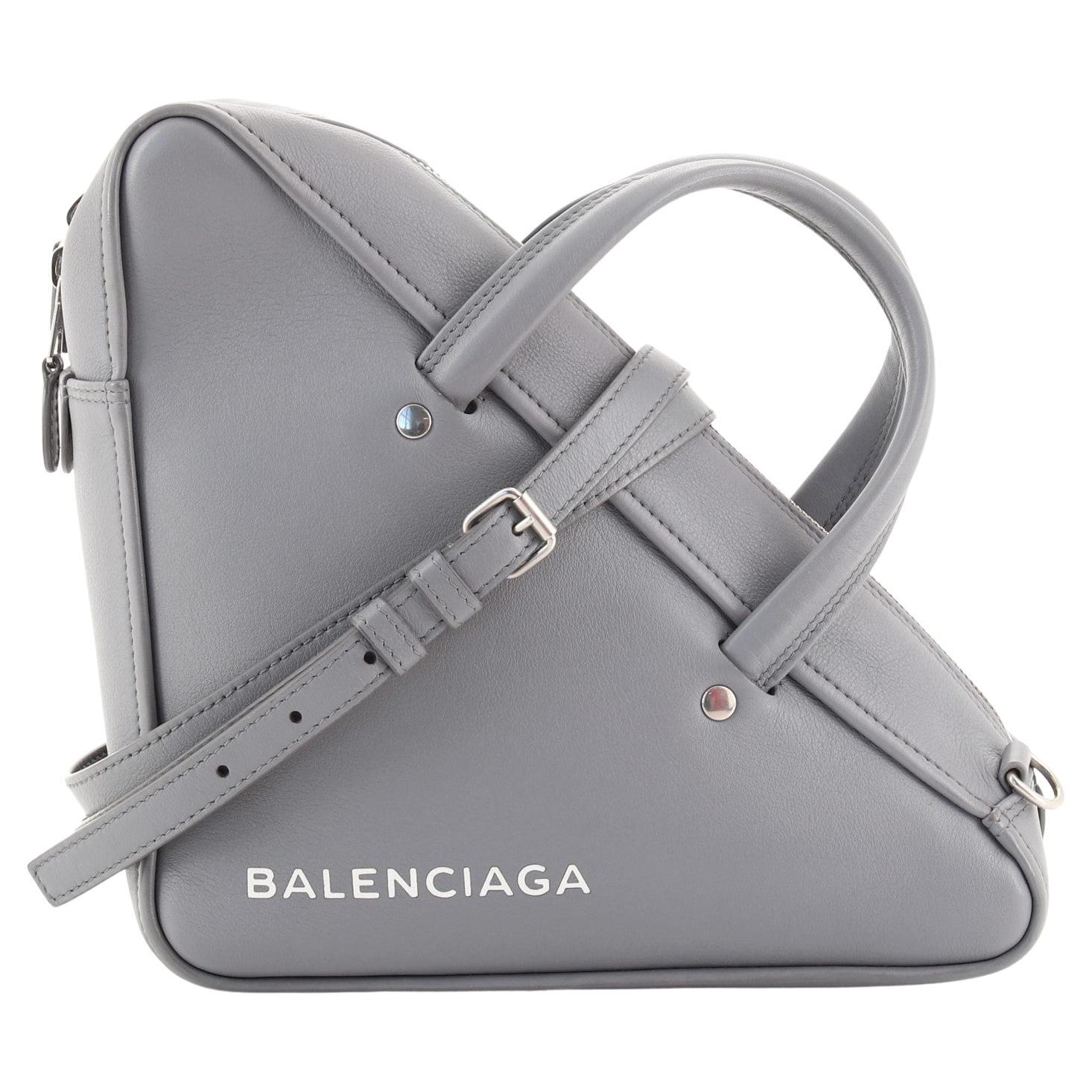 balenciaga triangle duffle xs