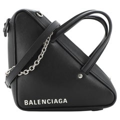 Balenciaga Triangle Duffle Bag Leather Small