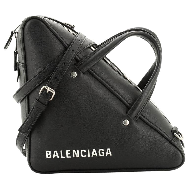 Balenciaga Triangle Duffle Bag Leather XS at 1stDibs | balenciaga sale ...