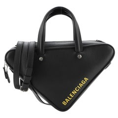 Balenciaga Triangle Duffle Bag Leather XS
