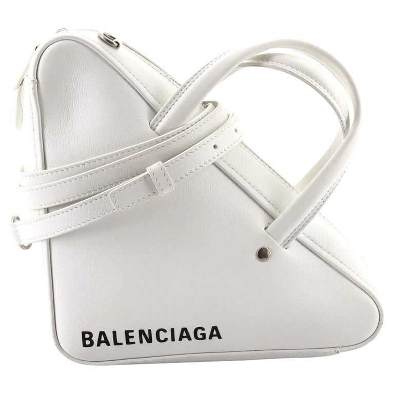 Balenciaga Triangle Duffle Bag Leather XS at 1stDibs