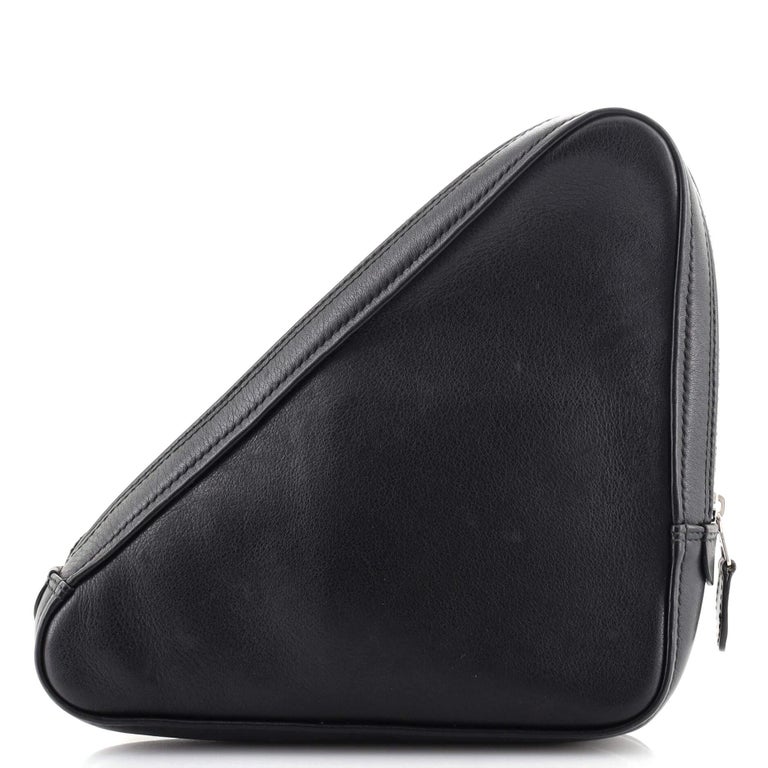 balenciaga triangle pouch