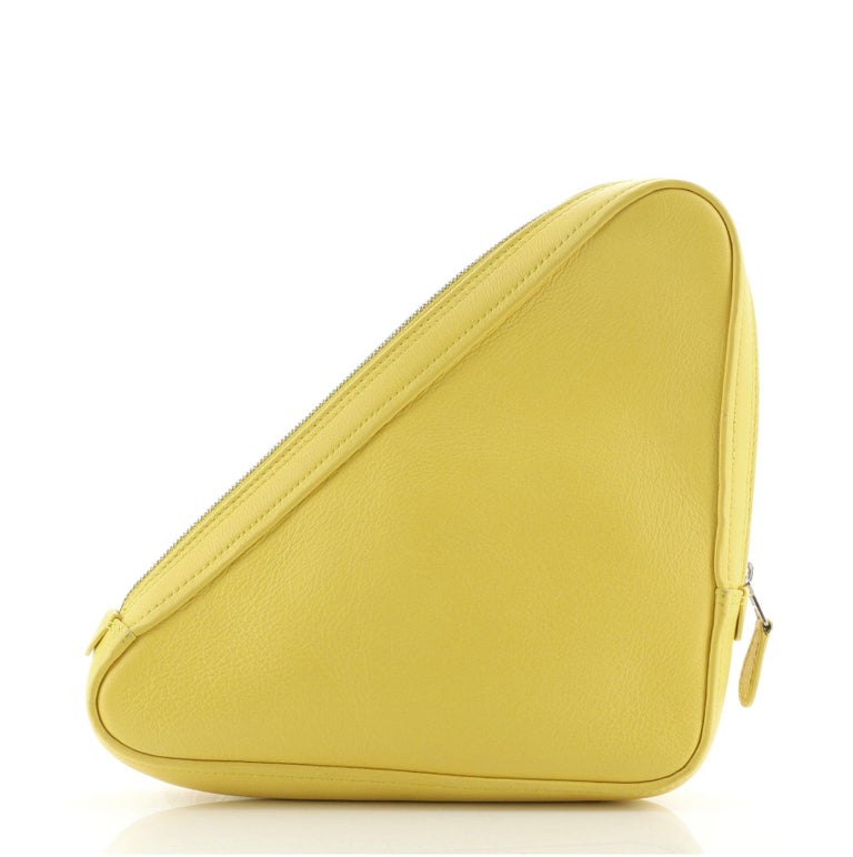balenciaga triangle pouch