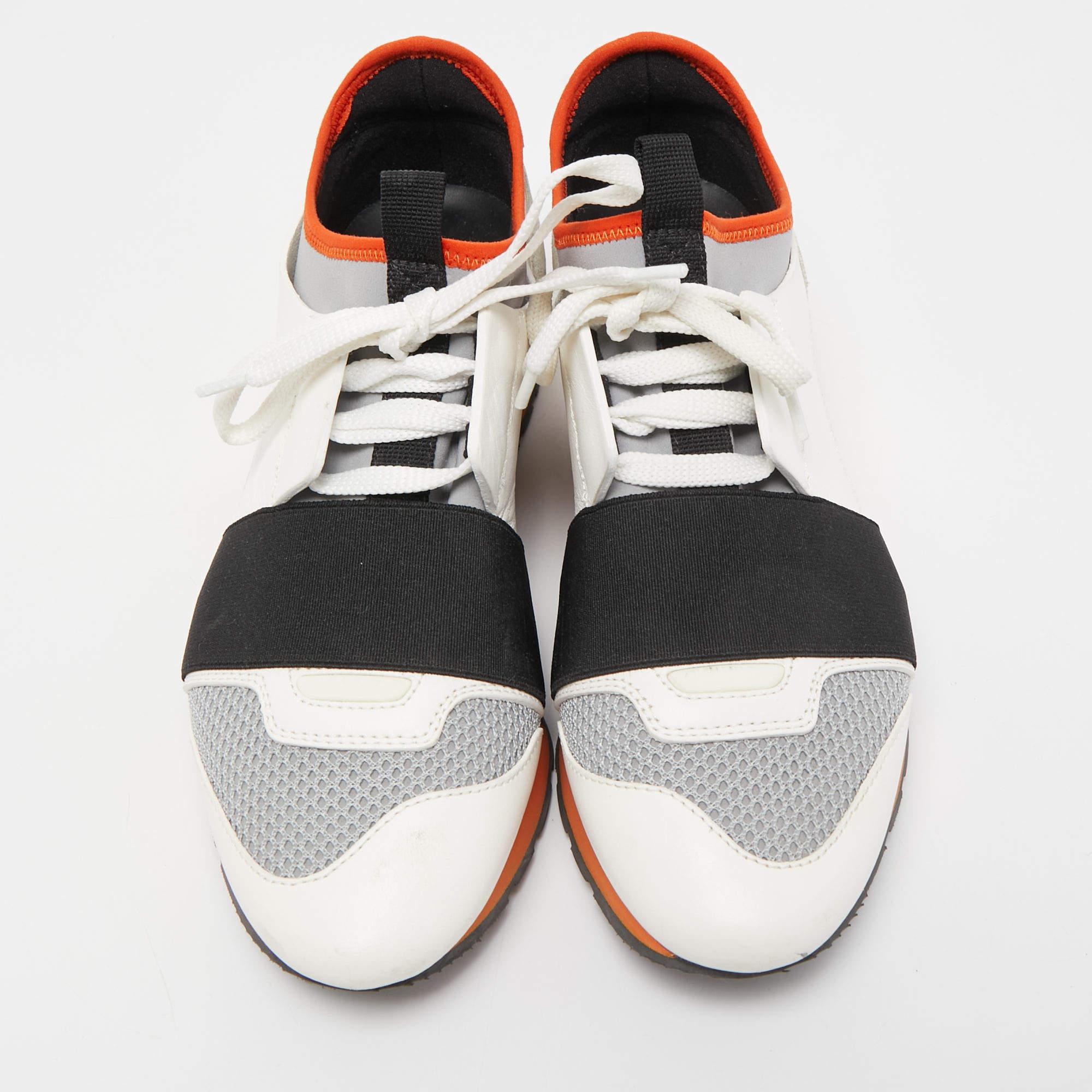 An everyday pair you're going to love is this sneaker by Balenciaga. These sneakers for women are sewn using a mix of materials and set on durable soles.

