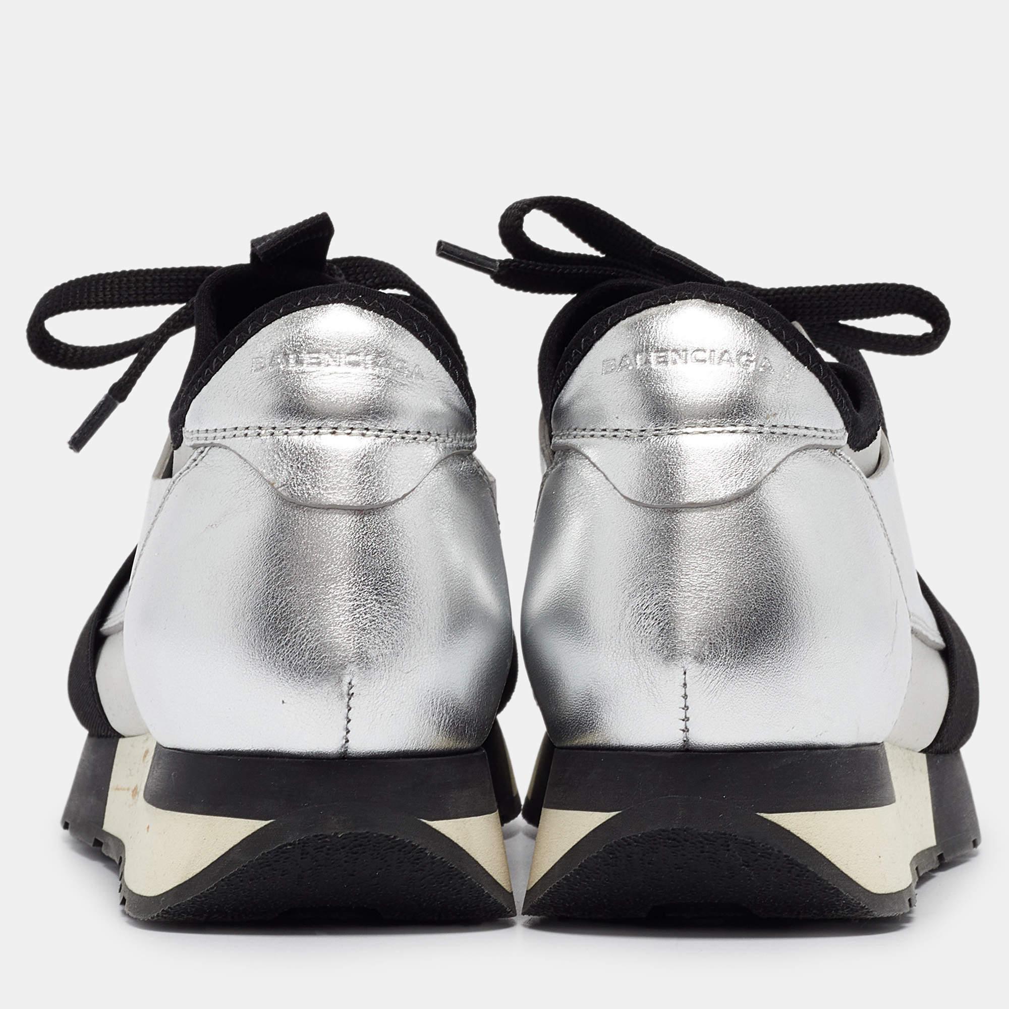 Baskets de course Balenciaga Tricolore et Neoprene Taille 38 Pour femmes en vente
