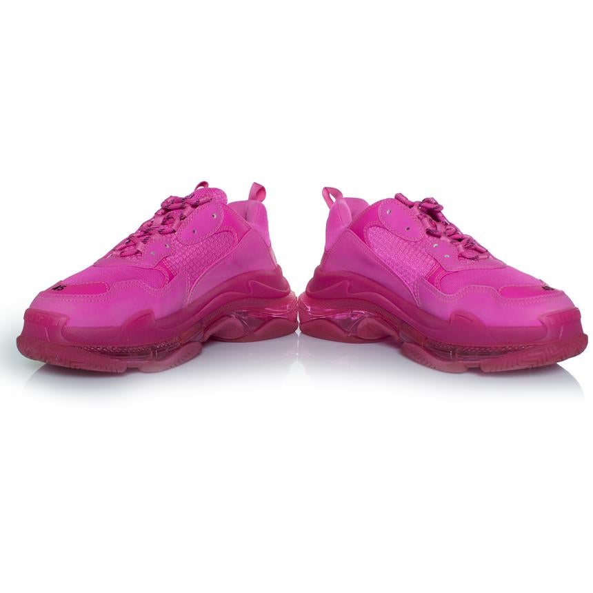 Balenciaga, Triple S en fucsia Púrpura en venta