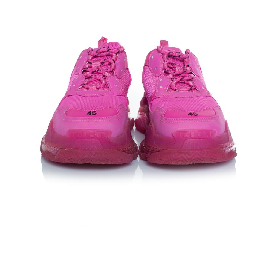 Balenciaga, Triple S en fucsia en Excelente estado para la venta en AMSTERDAM, NL