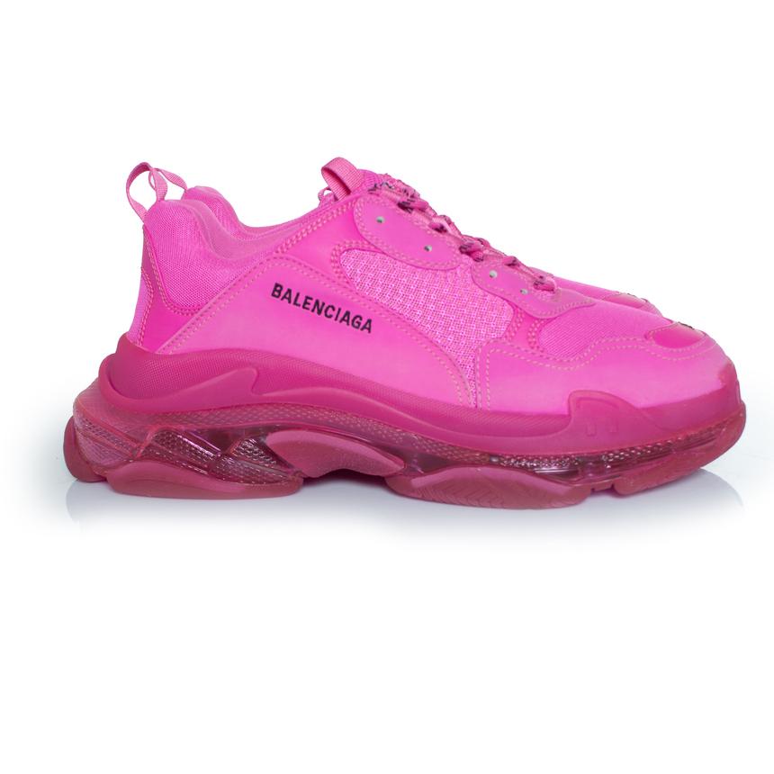 De los hombres Balenciaga, Triple S en fucsia en venta