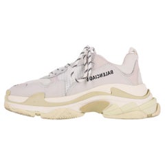 Balenciaga Triple S Leather & Nylon Sneakers
