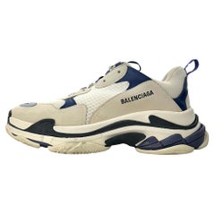 Balenciaga Triple S Leather, Nubuck & Mesh Sneakers