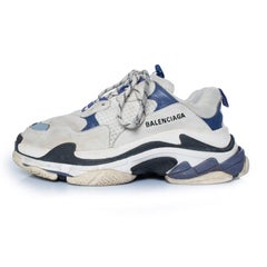 Balenciaga, Triple s trainers in grey and blue