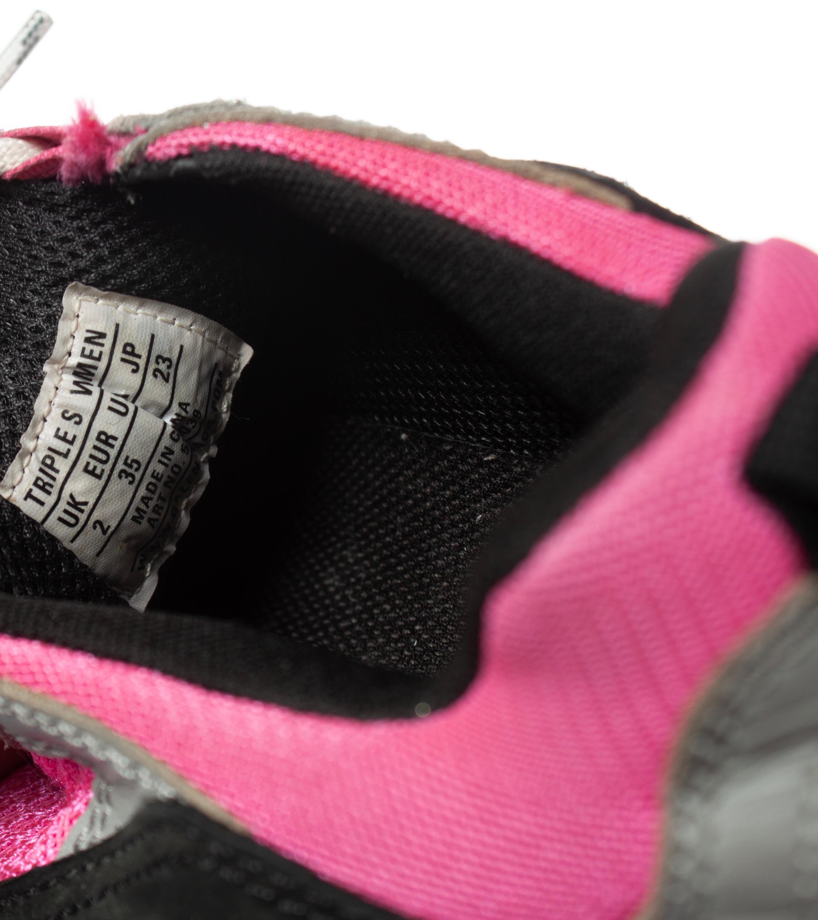 Balenciaga, Triple S trainers in pink For Sale 4