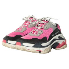 Balenciaga, Triple S trainers in pink