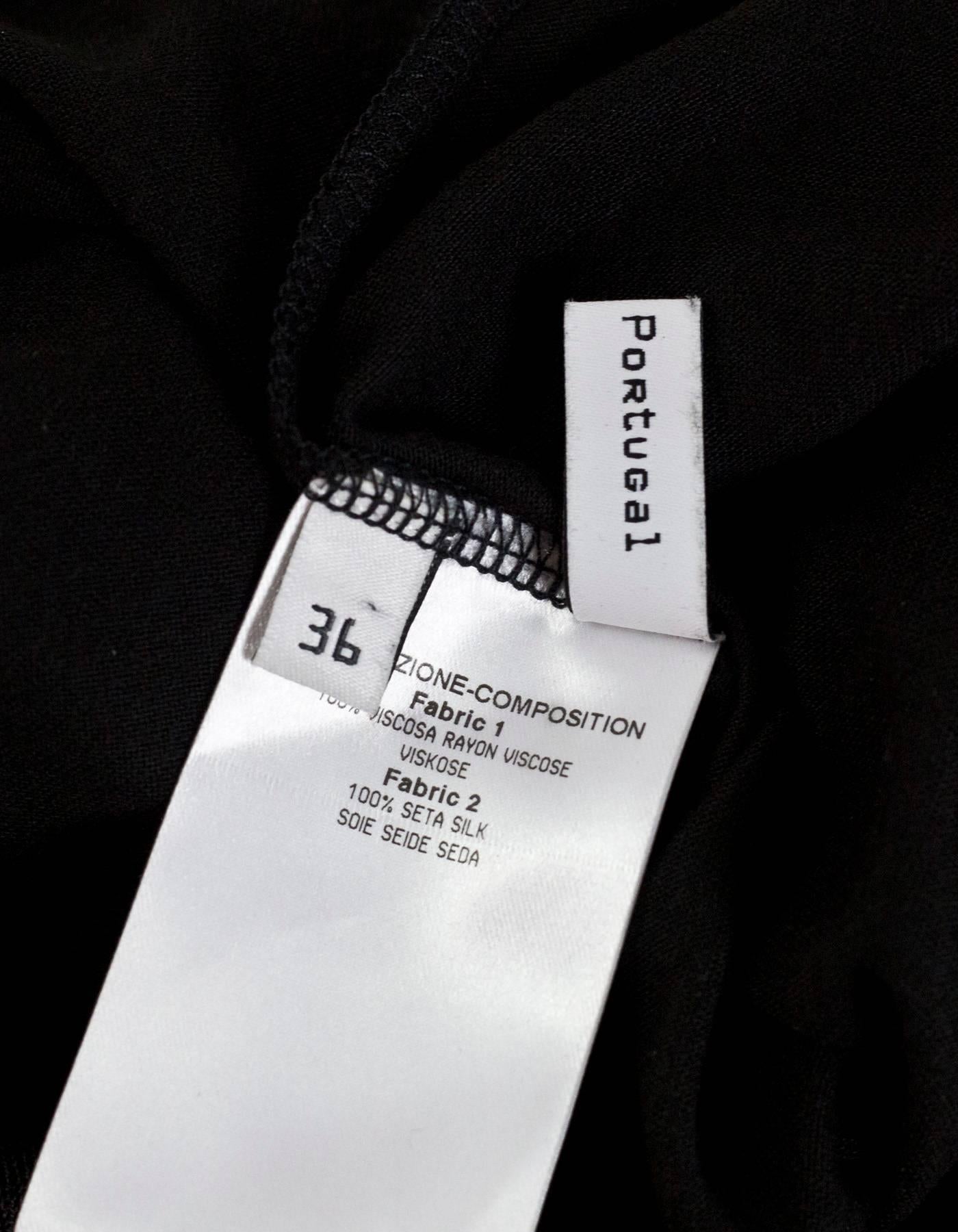 Balenciaga. T's Black Studded T-Shirt Sz FR34 In Excellent Condition In New York, NY