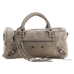 Balenciaga Twiggy Classic Clos Bag Leather Maxi