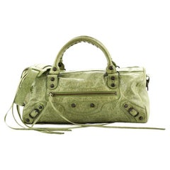 Balenciaga Twiggy Klassische Nieten Tasche Leder Maxi
