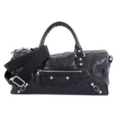 Balenciaga Twiggy Classic Studs Handbag Leather Maxi