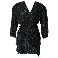 Balenciaga - Robe en jersey imprimé étoiles Uplift