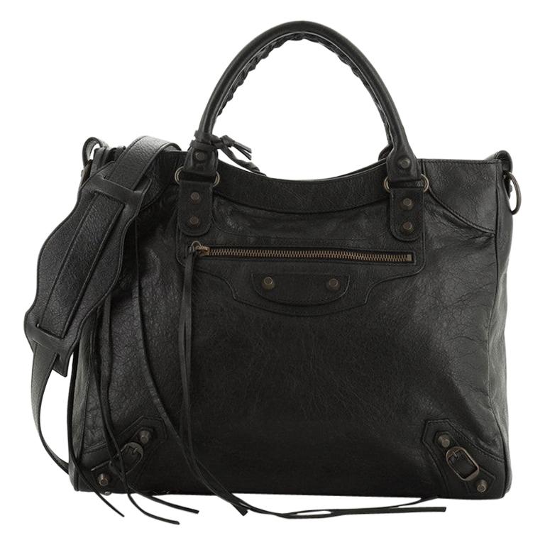 Balenciaga Velo Classic Studs Bag Leather Medium at 1stDibs