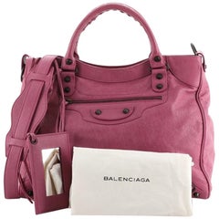 Balenciaga Velo Classic Studs Bag Leather Medium