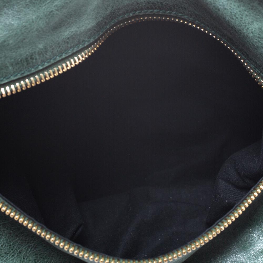 Balenciaga Vert Gazon Leather GGH Brief Bag 3
