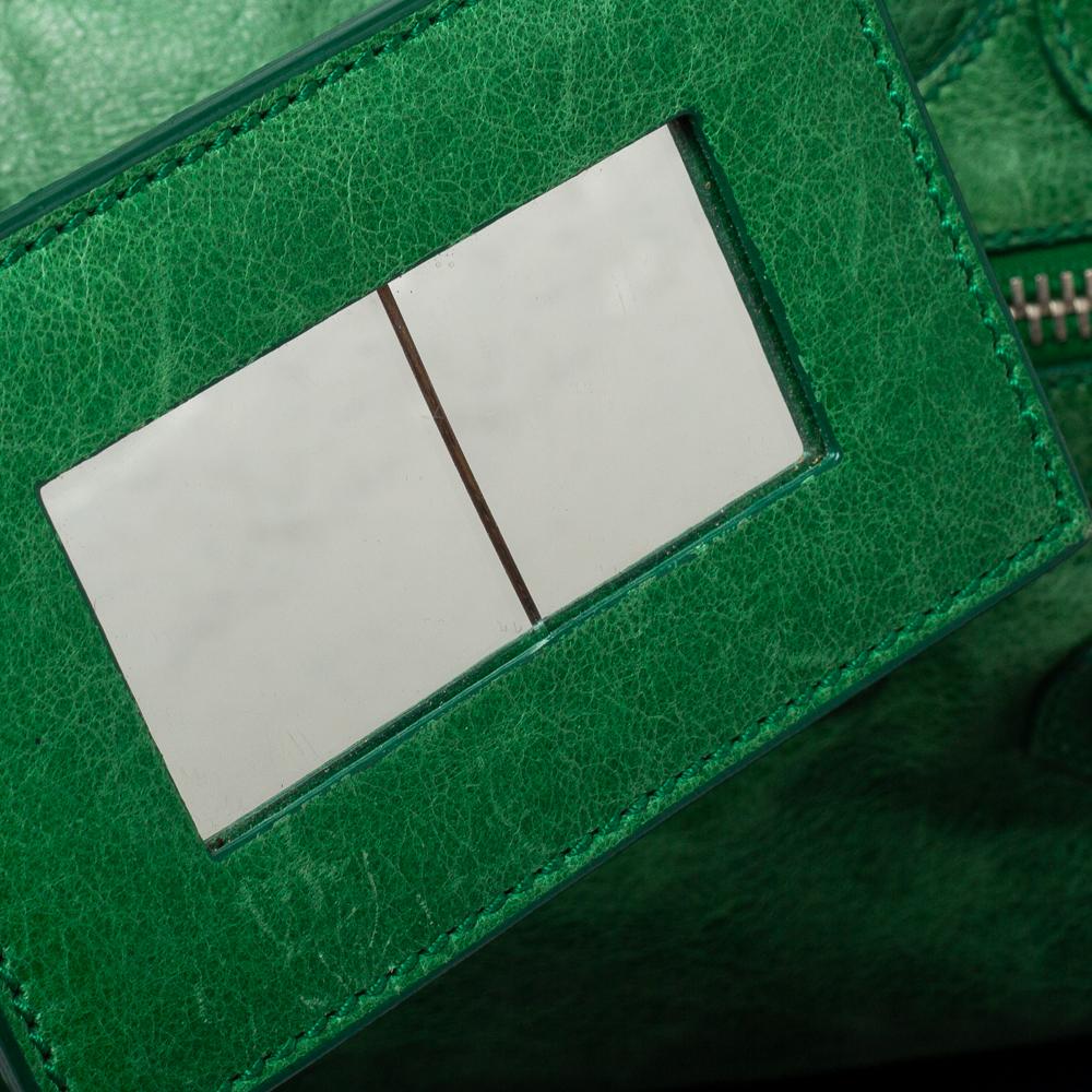 Balenciaga Vert Gazon Leather SGH City Tote 6
