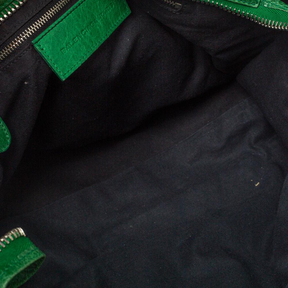 Balenciaga Vert Gazon Leather SGH City Tote 3
