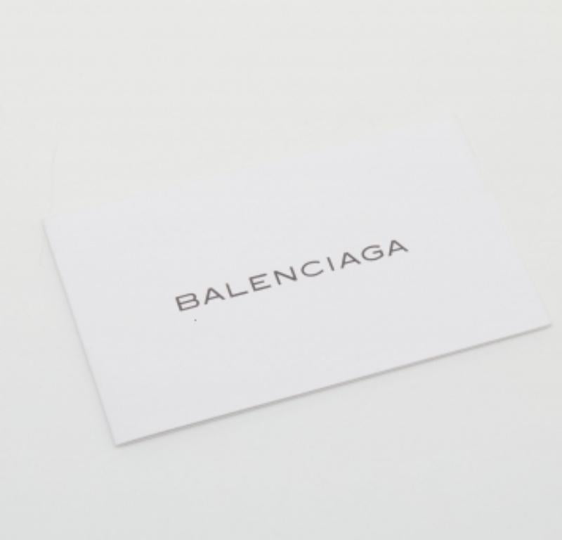 Balenciaga Vert Poker Leather City Flap Continental Wallet For Sale 5