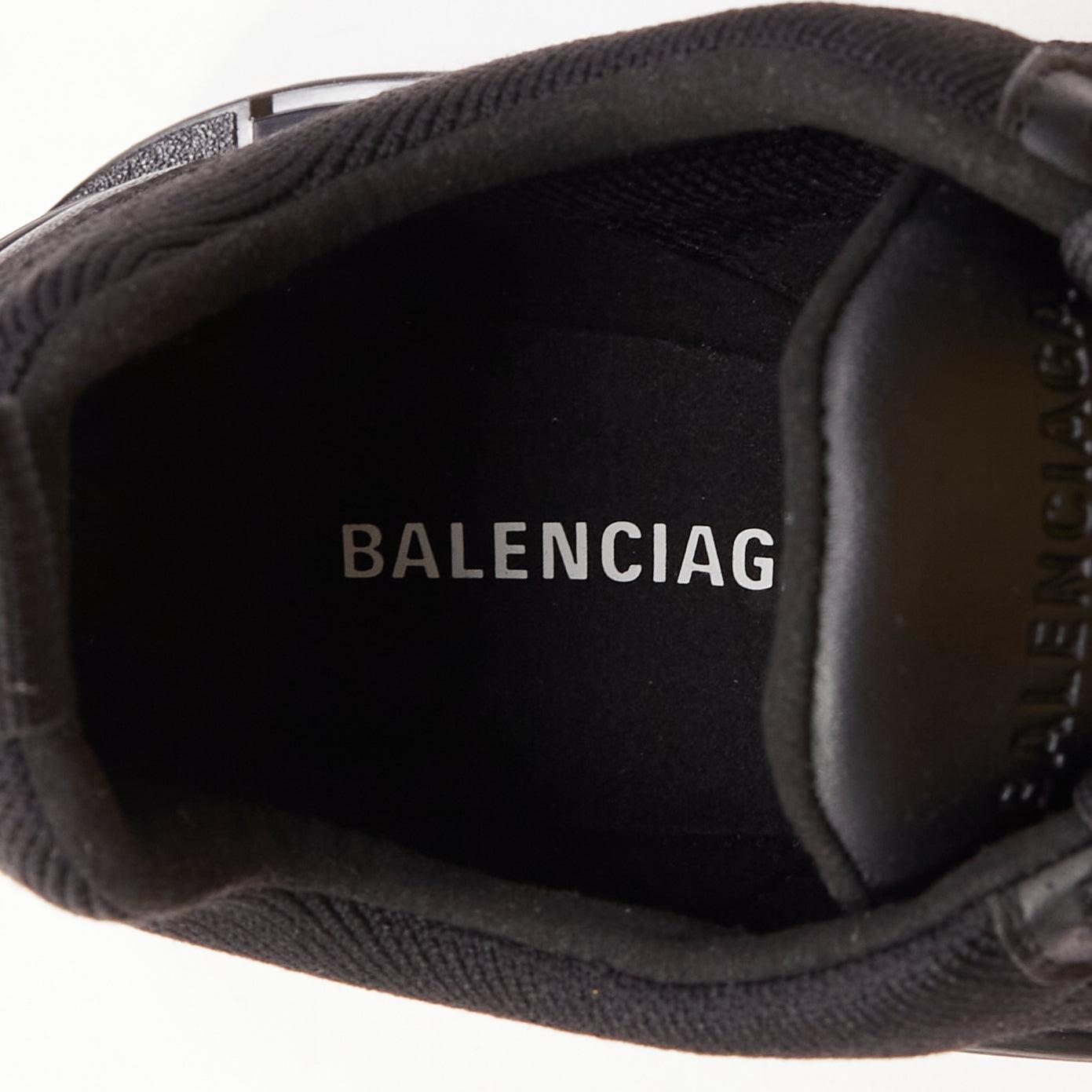 BALENCIAGA Vibram Toe black technical 5-toe suspension heel sneakers EU37 For Sale 3
