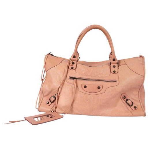 Balenciaga Green Leather The Day City Hobo Bag