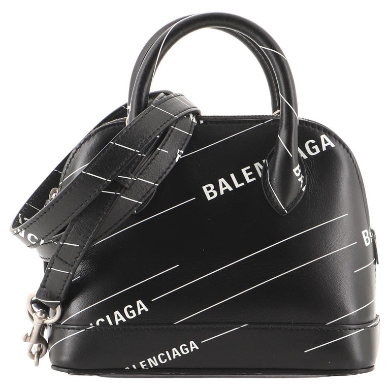 Balenciaga Ville Bag Printed Leather XXS For Sale at 1stDibs