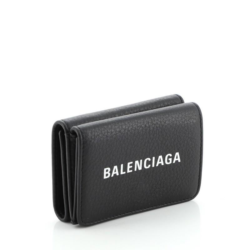 balenciaga flap wallet